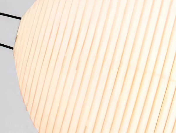 Japanese style rice paper table lamp