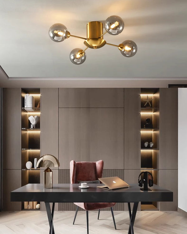 Nordic simple magic beans chandelier