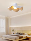 Creative retro lotus leaf bedroom corridor ceiling lamp