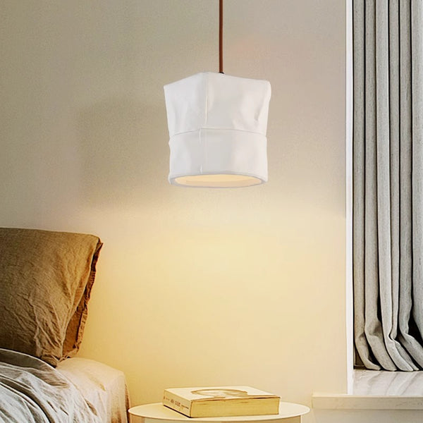 Lustre de restaurant de chevet de chambre à coucher de style wabi-sabi