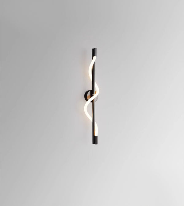 All copper line wall lamp
