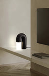 Lampe de table de chambre à coucher en bois massif