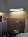 Nordic creative long strip LED outdoor wall light