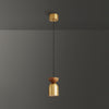 All copper bedroom bedside chandelier