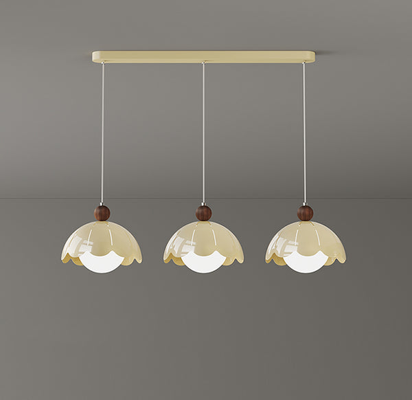 French cream style bedroom bedside chandelier