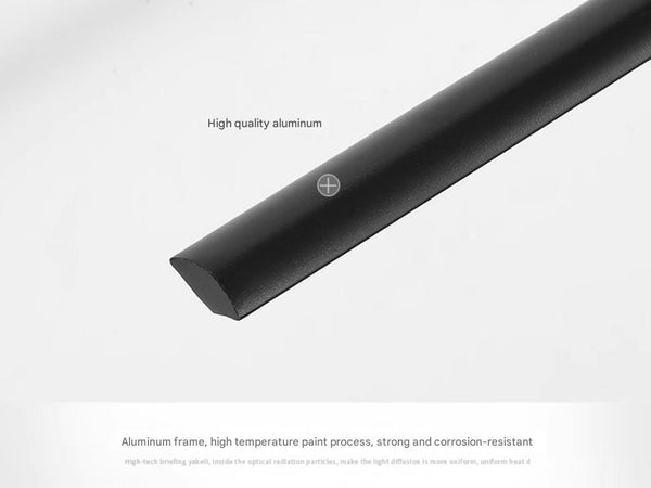 Simple LED retractable mirror front wall lamp