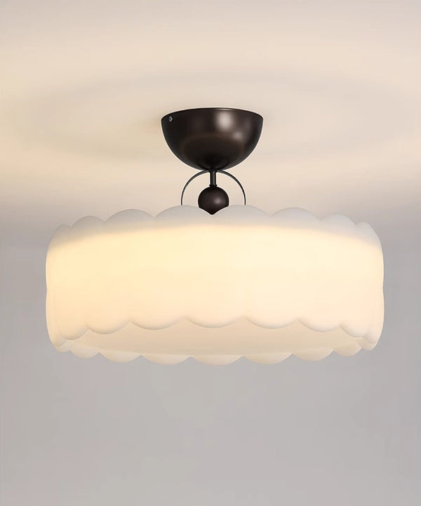 Vintage cream style children's room bedroom ceiling lamp