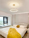 Creative Crown Crystal Bedroom Chandelier