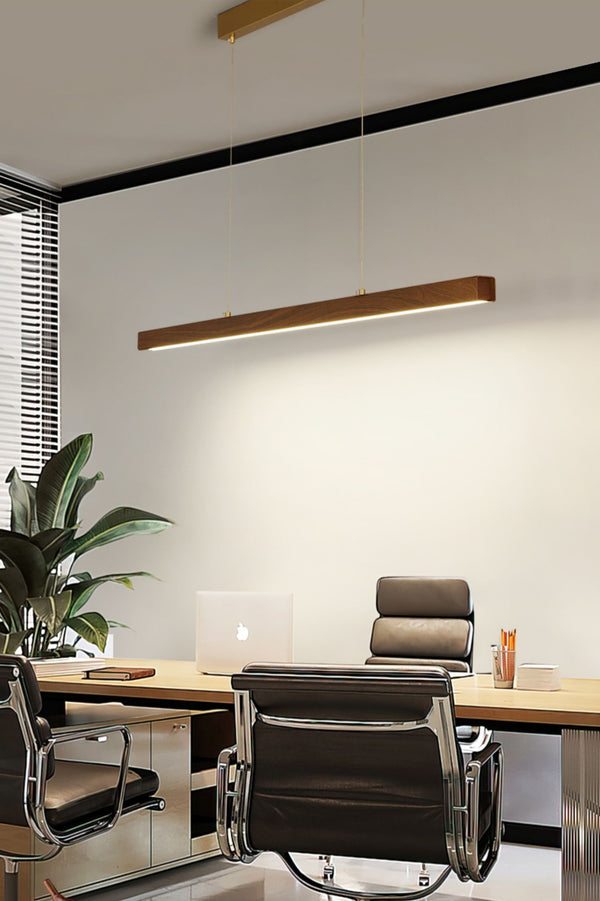 Suspension de table à manger en noyer