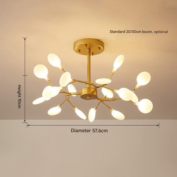 Tree Branch Firefly Chandelier