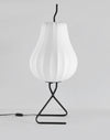 Cream style pear floor lamp