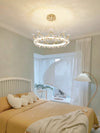 Creative Crown Crystal Bedroom Chandelier
