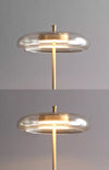 American retro solid wood floor lamp