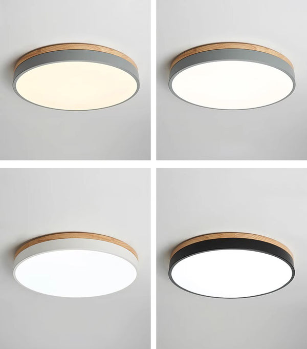 LED-Deckenleuchte Macaron für Schlafzimmer