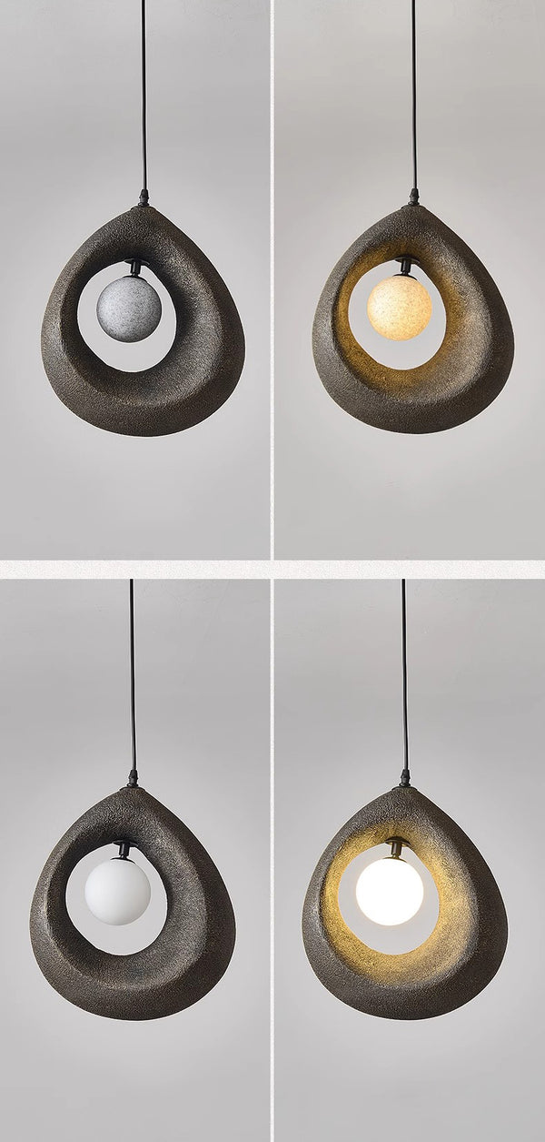 Japanese creative water drop chandelier