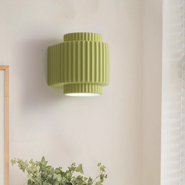 French cream style bedroom bedside corridor wall lamp