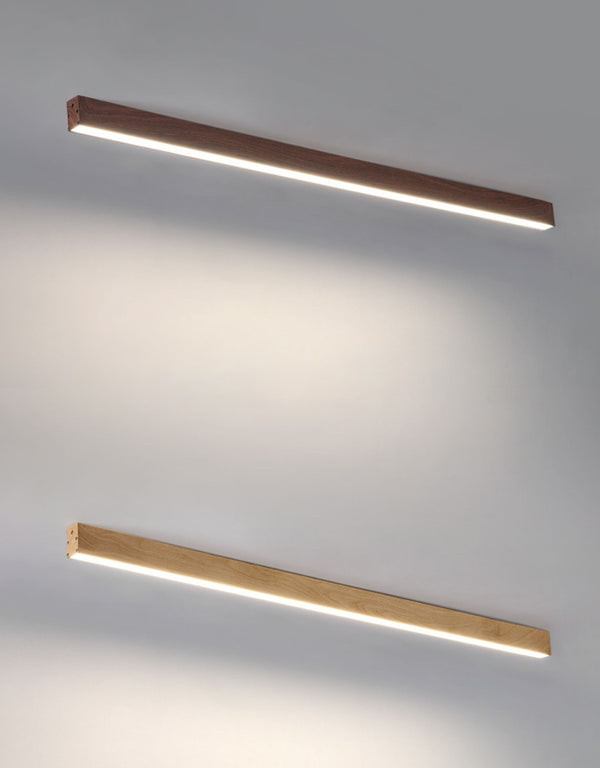 Lange Deckenlampe im japanischen Stil