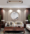 Solid wood LED ceiling light strip