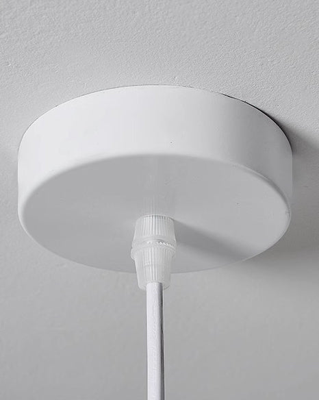 Pendelleuchte aus Kieselsteinen im japanischen Stil für den Esstisch