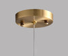 American retro single head chandelier