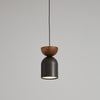 All copper bedroom bedside chandelier