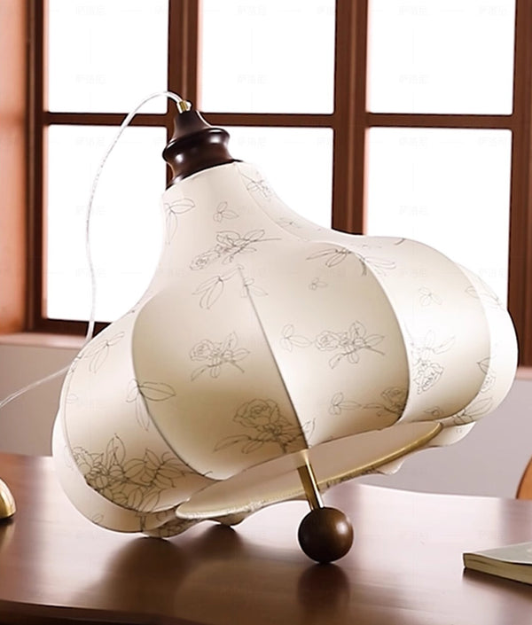 Vintage solid wood chandelier