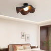 Creative retro lotus leaf bedroom corridor ceiling lamp