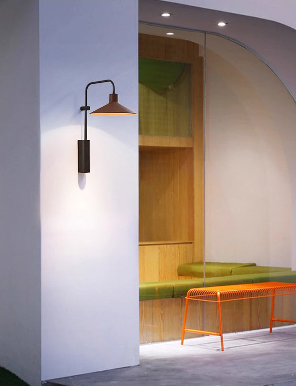 Outdoor household waterproof LED wall light