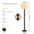 Round ball floor lamp