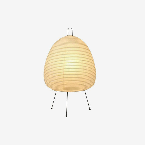 Japanese style rice paper table lamp
