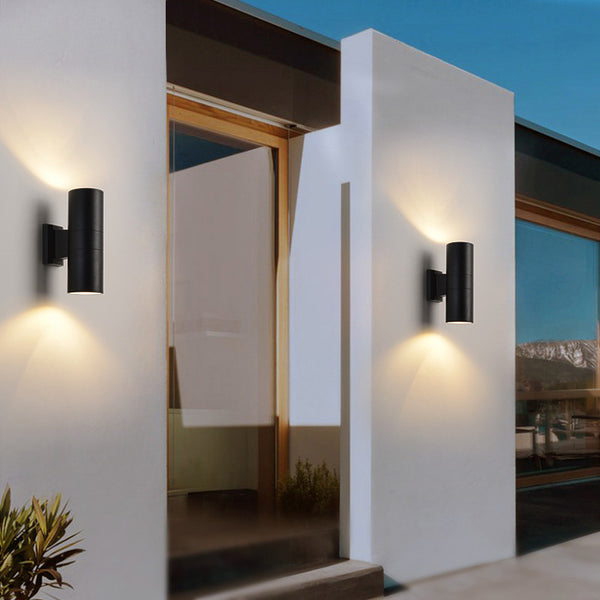 LED outdoor garden waterproof double head wall lamp