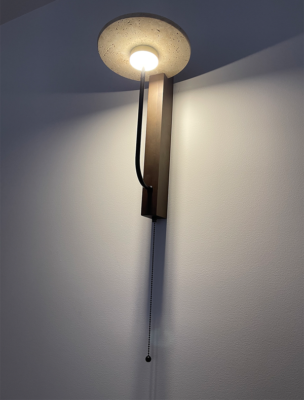 Japanese style retro bedside wall lamp