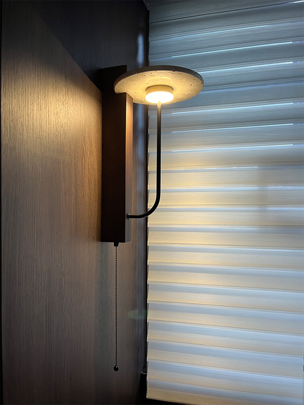 Japanese style retro bedside wall lamp