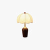 Lampe de table d'étude de chambre à coucher rétro en bois massif entièrement en cuivre