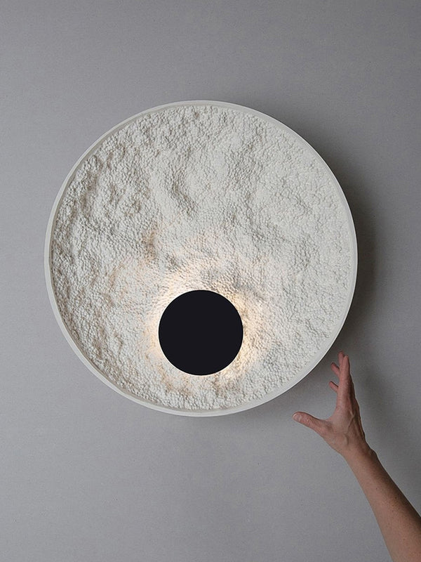Mond Wandlampe