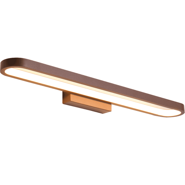 Applique murale simple à LED en aluminium avec miroir