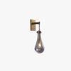 All-copper creative water drop bedroom bedside wall lamp