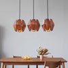 Creative solid wood chandelier