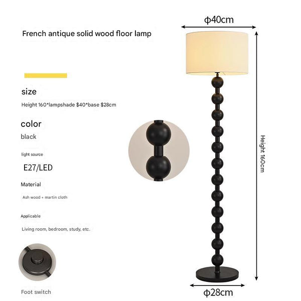 Round ball floor lamp