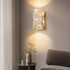 Japanese style wabi-sabi bedroom wall lamp