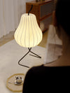 Cream style pear floor lamp