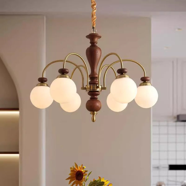 Medieval style creative magic beans chandelier