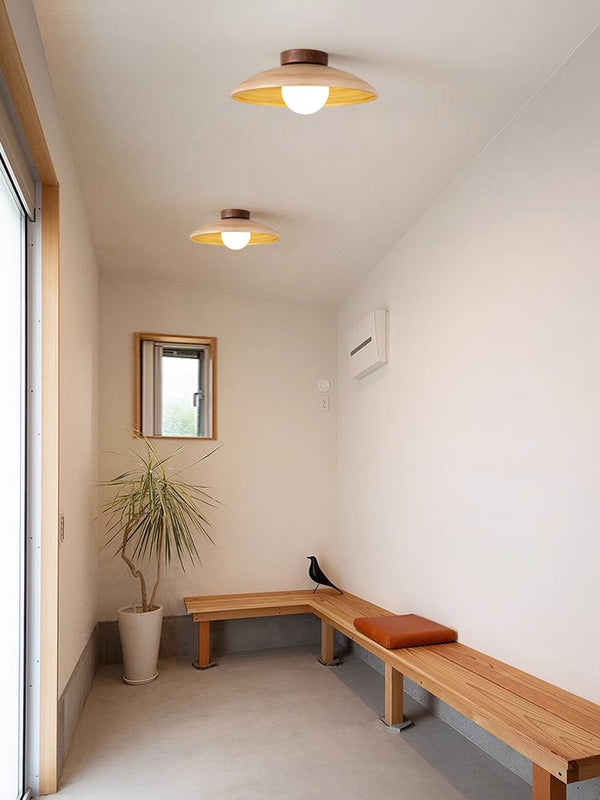 Japanese retro ceiling lamp