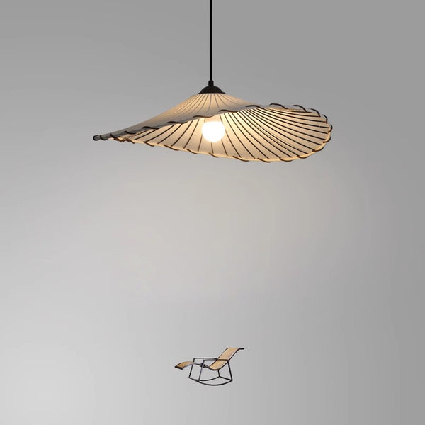 Lotus Leaf Fabric Chandelier