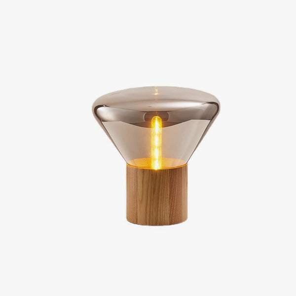 Japanese style personalized glass desk lamp
