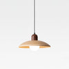 Japanese retro log style restaurant chandelier