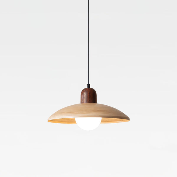 Japanese retro log style restaurant chandelier