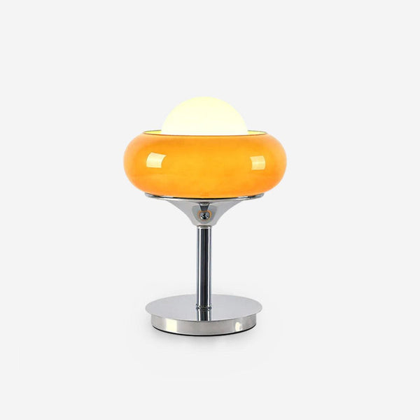 Medieval vintage egg tart table lamp