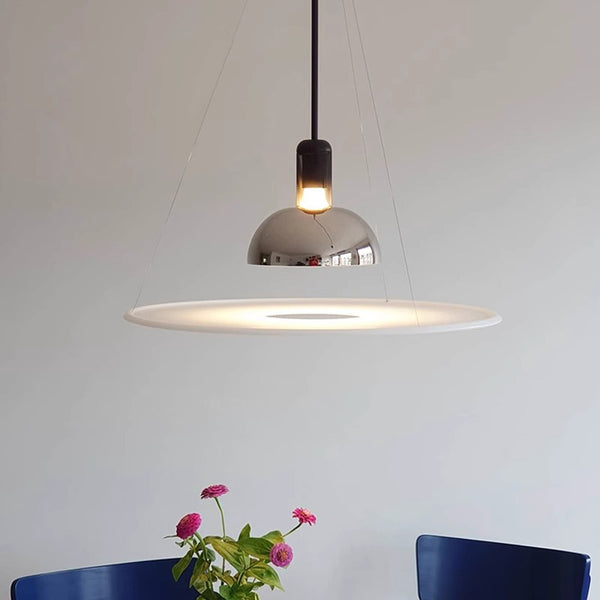 Designer minimalist UFO chandelier restaurant lamp