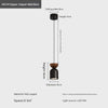 All copper bedroom bedside chandelier